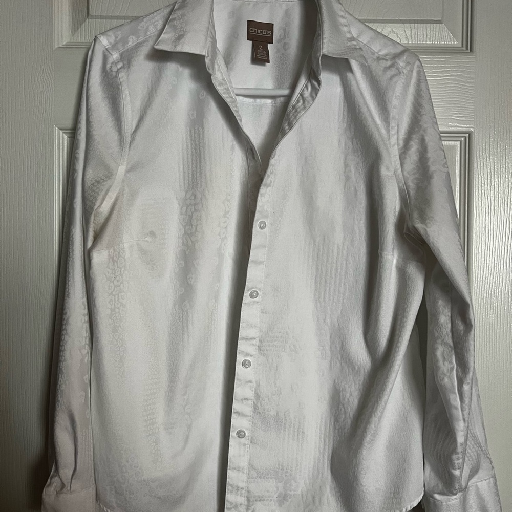 Chico’s button down blouse